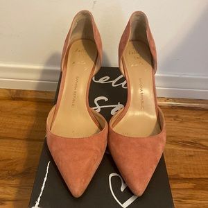 Banana Republic Alicia Pink Pointed Heels